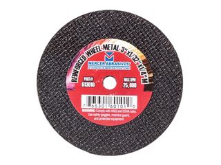 Picture of Aluminum Oxide Cut Off Wheel Type 1 (Double Reinforced) 3" x 1/32" x 1/4" 100/pack
