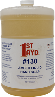 Picture of Amber Hand Soap4x1 gal Flat Top bottle