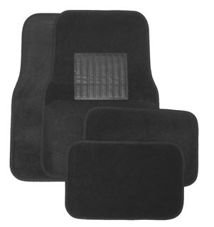 Picture of Black 4 piece Car Mat Set 6/cs