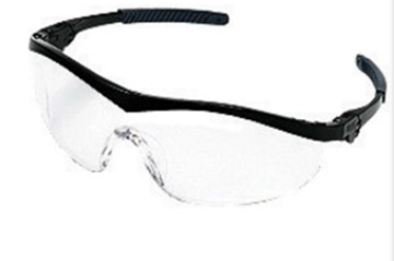 Picture of Crews Storm Safety GlassesBlack Frame-Clear Lens 12/box
