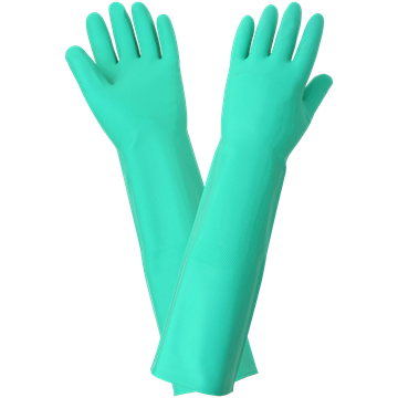 Picture of Unsupported Nitrile Glove22 mil - 19" Long - 2XL