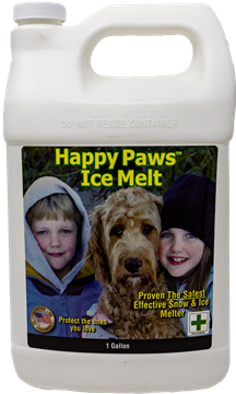 Picture of Liquid Happy Paws (CMA) Ice Melter 4 x 1 gal/case