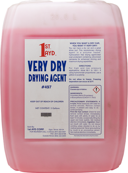 Picture of Very Dry Drying Agent/Clear Coat Protectant 5 gallons