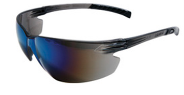 Picture of Classic Plus Safety GlassesGray Frame/Blue Mirror Lens