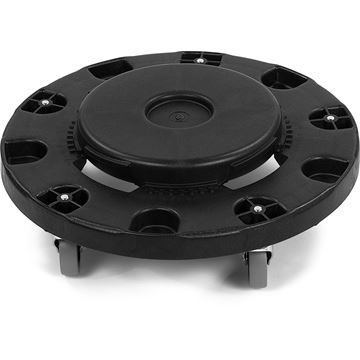 Picture of Standard Round Container Dolly17.75" x 6" - Black 6/Case