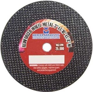 Picture of Aluminum Oxide Cut Off Wheel Type 1 (Double Reinforced) 3" x 1/32" x 3/8" 100/pack