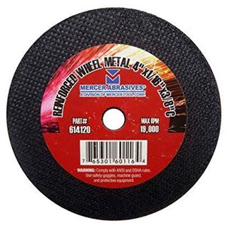Picture of Aluminum Oxide Cut Off Wheel Type 1 4" x 1/16" x 3/8" 50/box
