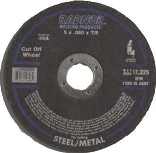 Picture of Aluminum Oxide Cut Off Wheel Type 1 (5" x .040 x 7/8") 25/pack