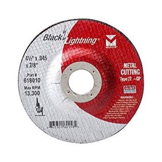 Picture of Aluminum Oxide Cut Off Wheel Type 27  (4 1/2" x .045" x 7/8") 50/pack