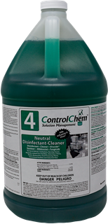 Picture of Control Chem #4 MintDisinfectant 4 x 1 gal/case