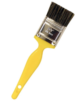 Picture of Yellow Double Thick Paint BrushStyle Detail Brush 12/case
