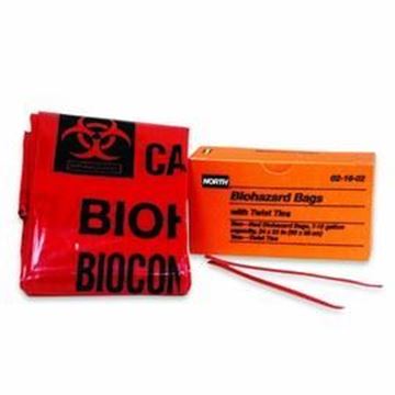 Picture of Biohazard Bags - Red24" x 23" - 7 Gallon - 2/Box