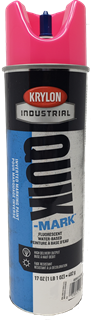 Picture of Fluorescent Pink InvertedTip Spray Paint 12x17 oz/cs