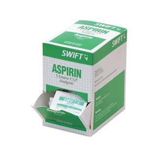 Picture of Aspirin 5 Grain2 tablets/packet - 125 Packets/Box