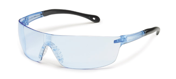 Picture of Safety Glasses-Squared PacificBlue Lens Blue Temple 10/box