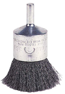 Picture of Crimped Wire End Brush 1" x 1/4" Carbon Steel