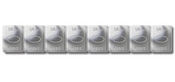 Picture of Steel Wheel Wts-Adhesive StripLowProfile12x1/4 OZ/strip48/bx 576 PC/box