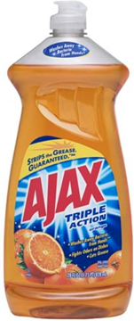 Picture of Ajax Antibacterial, Orange Dish Detergent 9 x 28 oz/case