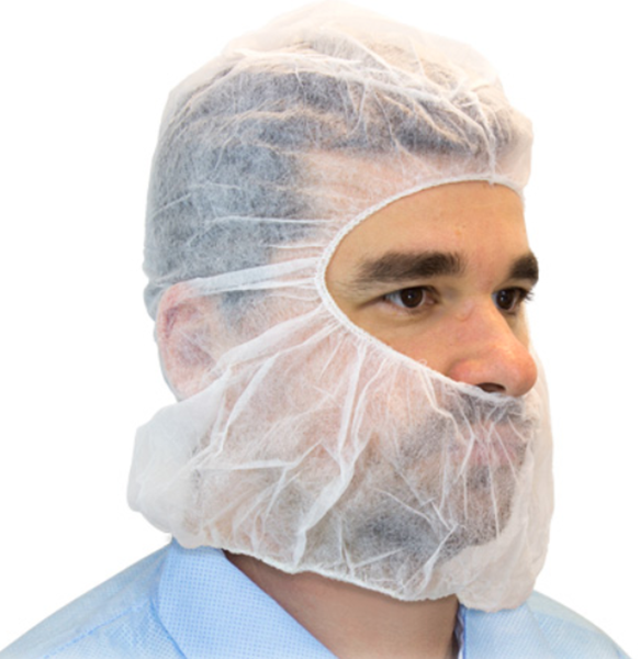 Picture of Bouffant Beard/Hair Net Combo 1,000/cs (100/bag, 10 bags/cs)