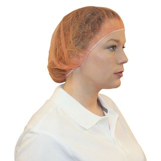 Picture of 24" Orange Bouffant Hairnet 1,000/case