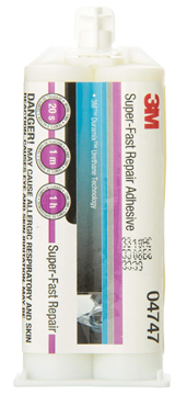 Picture of 3M Super Fast Repair Adhesive2 part Urethane 6 x 47.3 ml/case