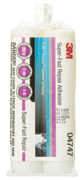 Picture of 3M Super Fast Repair Adhesive 2 part Urethane 6 x 47.3 ml/case