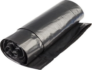 Picture of Polyliner Black 40 x 55; 55 gallon 10/Roll - 10 Rolls/case