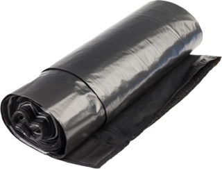 Picture of Black Liners, 56 gal, 44 x 47, 2 mil  10/10/100 Roll/Case, 63 cs/Skid