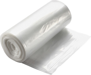 Picture of Clear Polyliner 20 X 16 X 58 2-Mil  55 gallon 10/roll 10 rolls/case