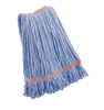 Picture of Large Blue Looped-End Wet Mop Head  6/case