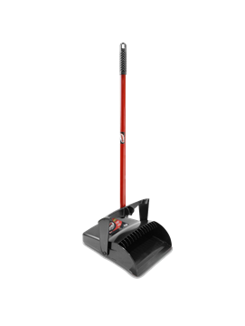 Picture of Lobby Dustpan w/ Red Steel Handle 2/cs