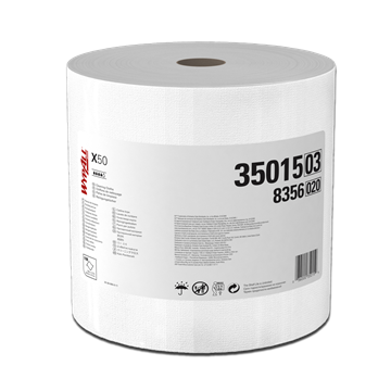 Picture of Wypall X50 Jumbo Wiper Roll-White 1100 sheets/roll