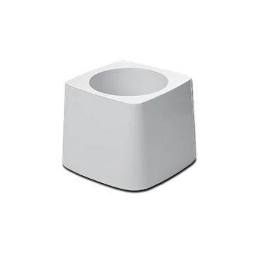Picture of Holder for Toilet Bowl Brush White Plastic