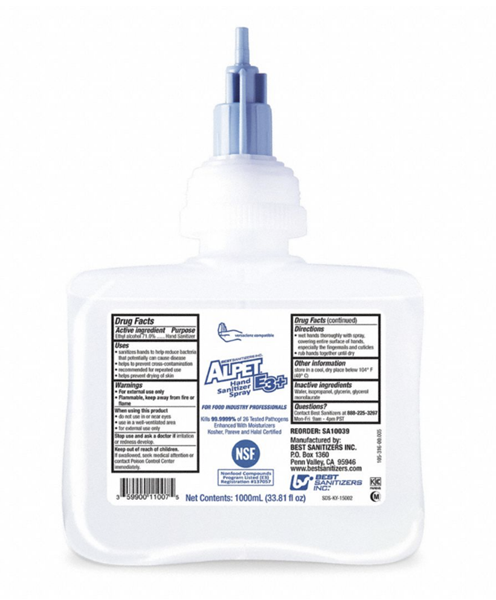 Picture of Alpet E3 Plus Hand Sanitizer 6 x 1 Liter