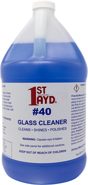 Picture of Streakless Glass Cleaner RTU - Ammoniated - Multiple Sizes