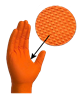 Picture of 8 mil Orange Nitrile Gloves w/ Textured Grip - Multiple Sizes