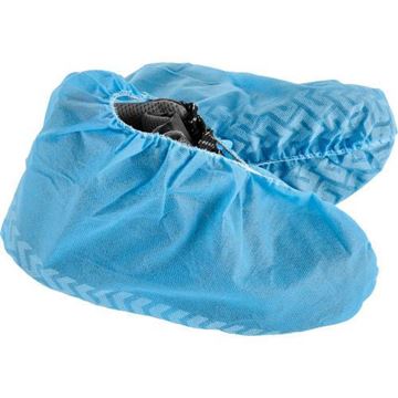 Picture of Blue Shoe Covers - 100/bag x 3/Box  SOLD BY THE BAG -