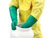 Picture of Green Nitrile Gloves 18" - Multiple Sizes