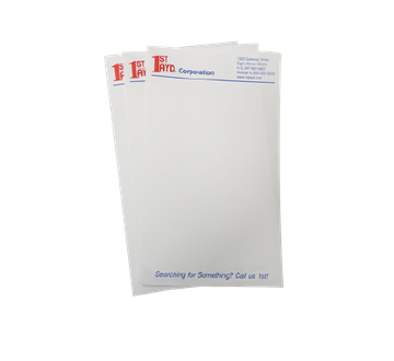 Picture of 1st Ayd Notepad (no cover)   5-1/2" x 8-1/2"  120 pads / case