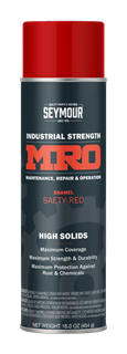 Picture of Seymour MRO Safety Red SprayPaint 6 x 16 oz/case