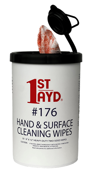 Picture of 1st Ayd Hand and Surface Cleaning Towels 72 sheets/disp. 6 disp/case