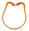 Picture of Orange Foam Banded Earplugs 10/dispenser - DISP