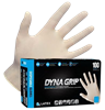 Picture of 7 mil Dyna Grip Latex Gloves Exam Grade - Multiple Sizes