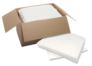 Picture of Proknit White Wipers, Flat Pack X60 (LIKE 1026E) 1,000 12"x14: sheets/cs