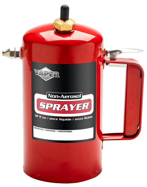 Picture of Pressurized 32 oz Red Sprayer - Vapor 10/cs