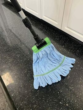 Picture of Blue Microfiber Wet Mop 18oz  