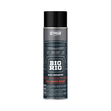 Picture of Big Rig Rust HD Industrial Primer Rust Converter 6 x 16 oz/case Matte black finish