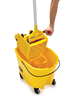 Picture of WaveBreak Bucket & WringerCombo Side Press Yellow 35 Qt