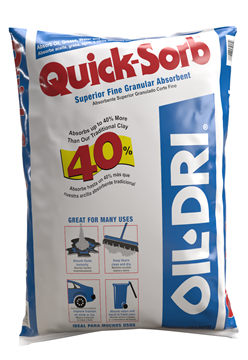 Picture of Quick Sorb 25lb Bag Fine Granular Absorbant by Oil Dri 70/pallet