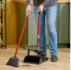 Picture of Lobby Broom and Dustpan Red 2 Sets/cs